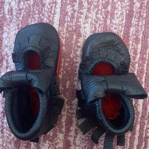 Red bottom Kids shoes